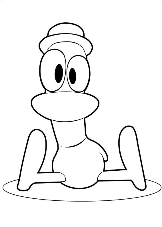 Dibujos para colorear e imprimir Pocoyó