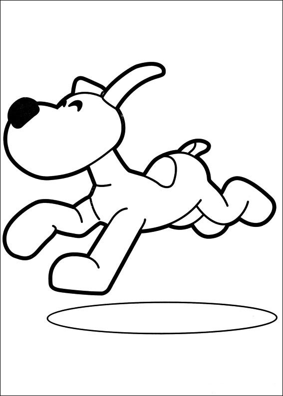 Dibujos para colorear e imprimir Pocoyó
