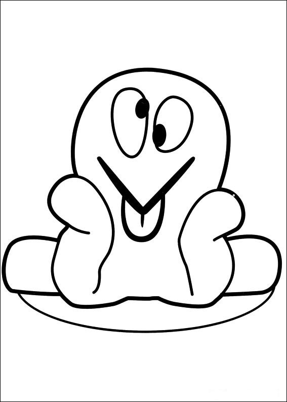 Dibujos para colorear e imprimir Pocoyó
