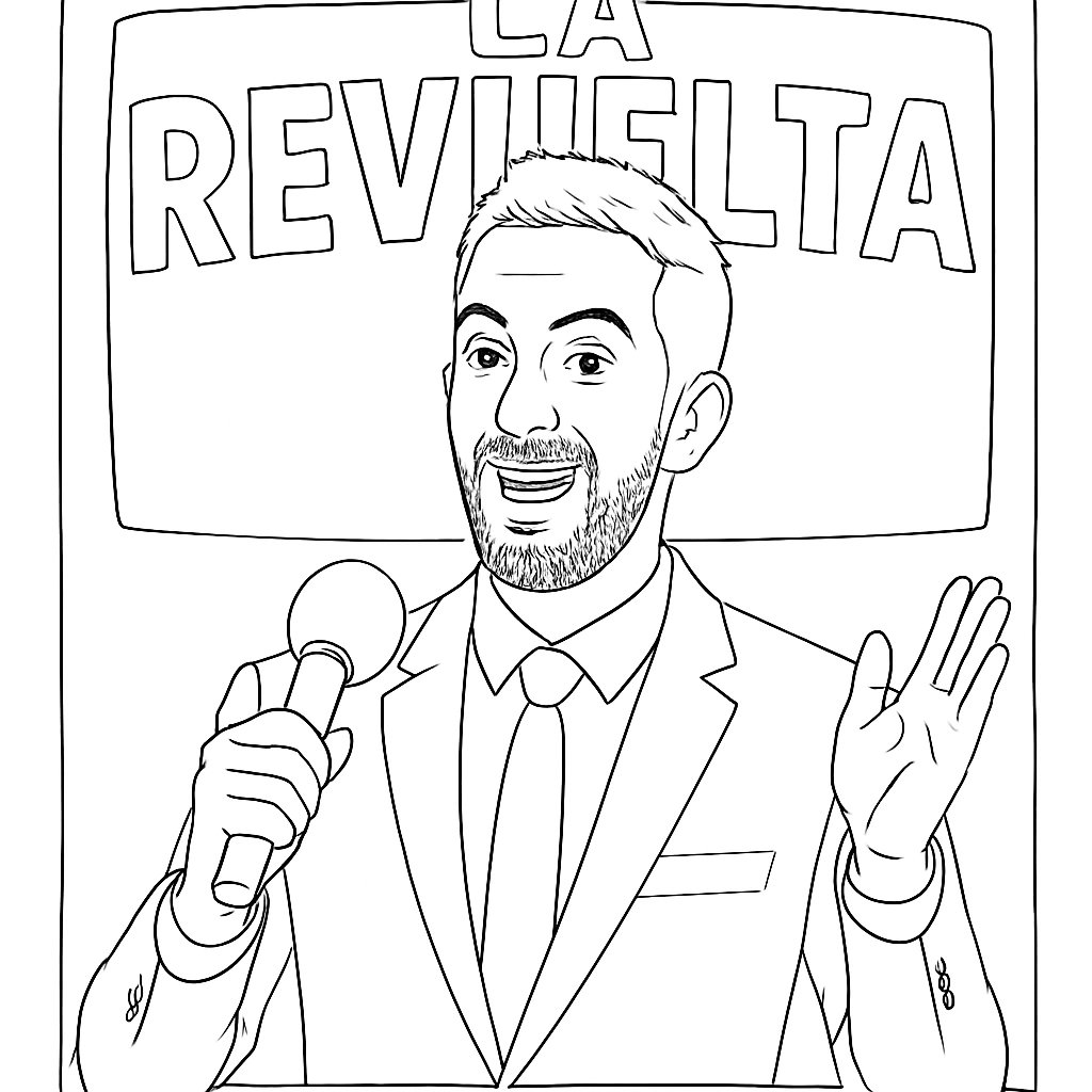 Dibujos para colorear e imprimir David Broncano