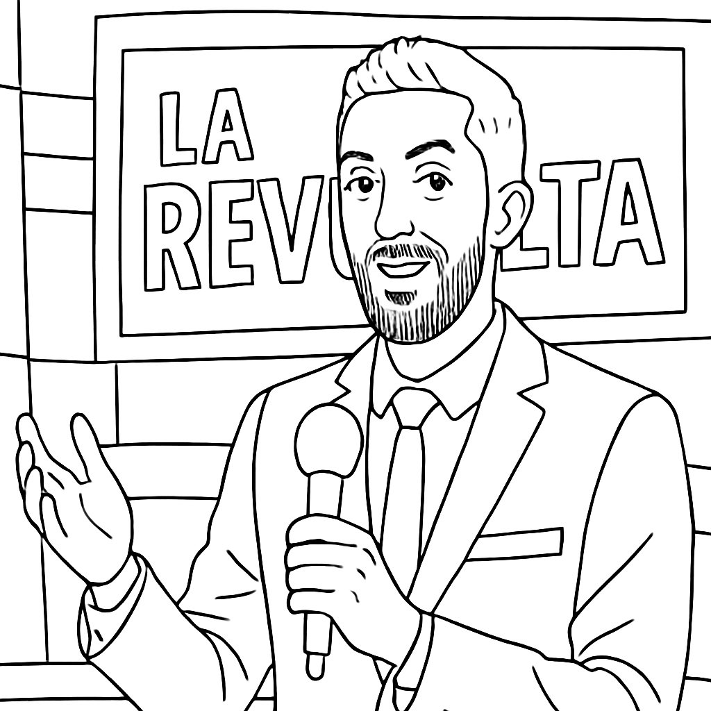 Dibujos para colorear e imprimir David Broncano