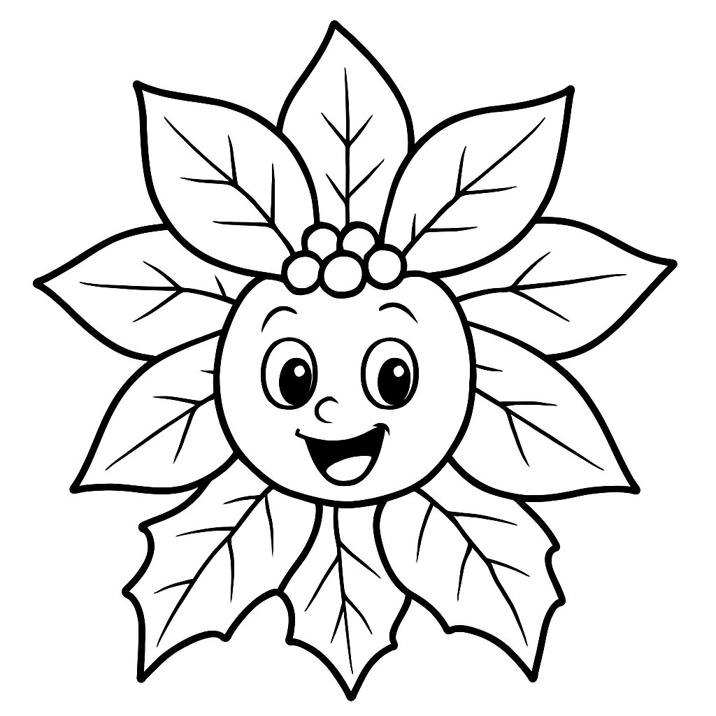 Estrella De Navidad para colorear Dibujos para colorear e imprimir Estrella De Navidad