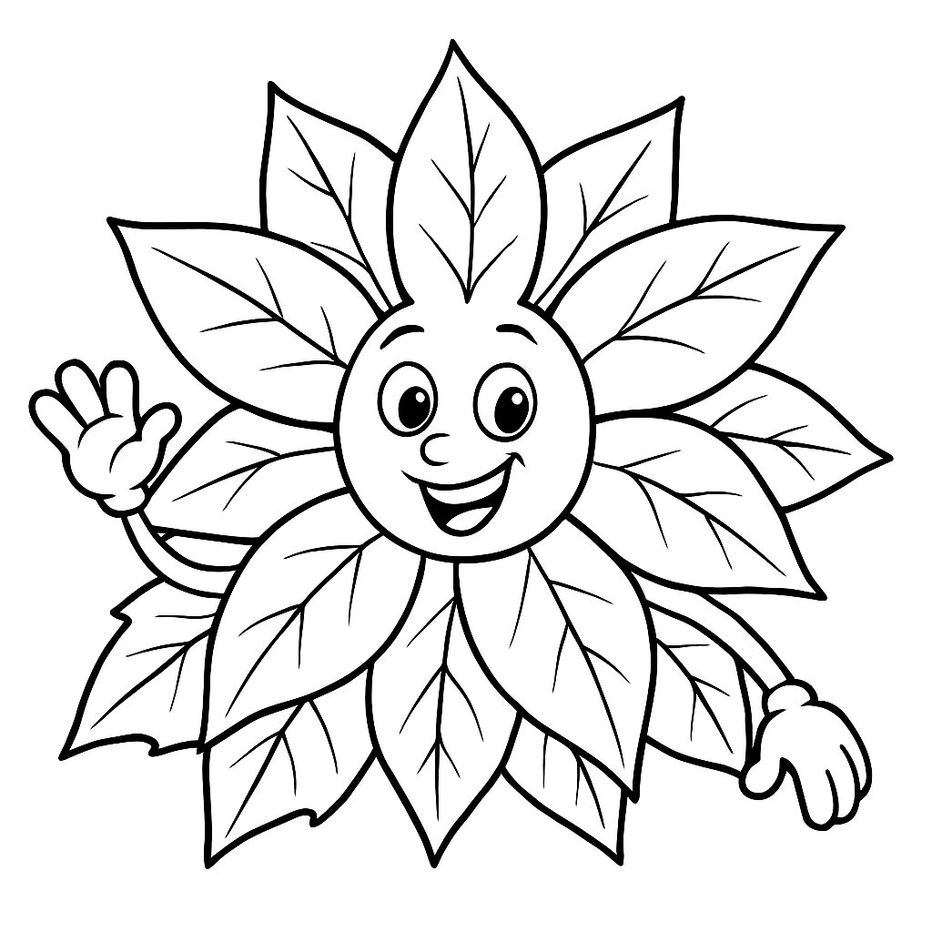 Estrella De Navidad para colorear Dibujos para colorear e imprimir Estrella De Navidad