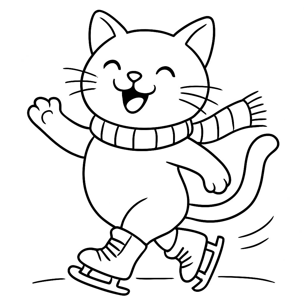 Gatos para colorear Dibujos para colorear e imprimir Gatos