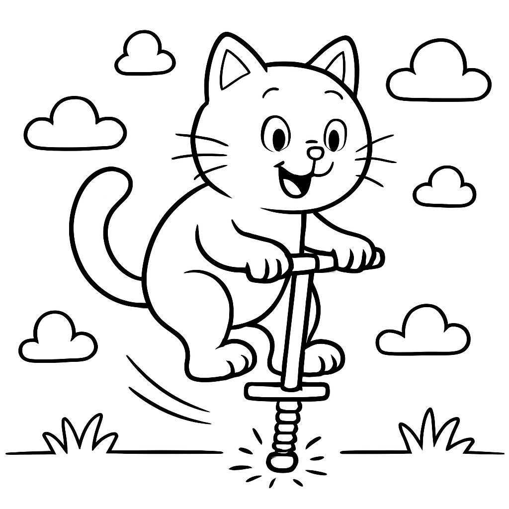 Gatos para colorear Dibujos para colorear e imprimir Gatos