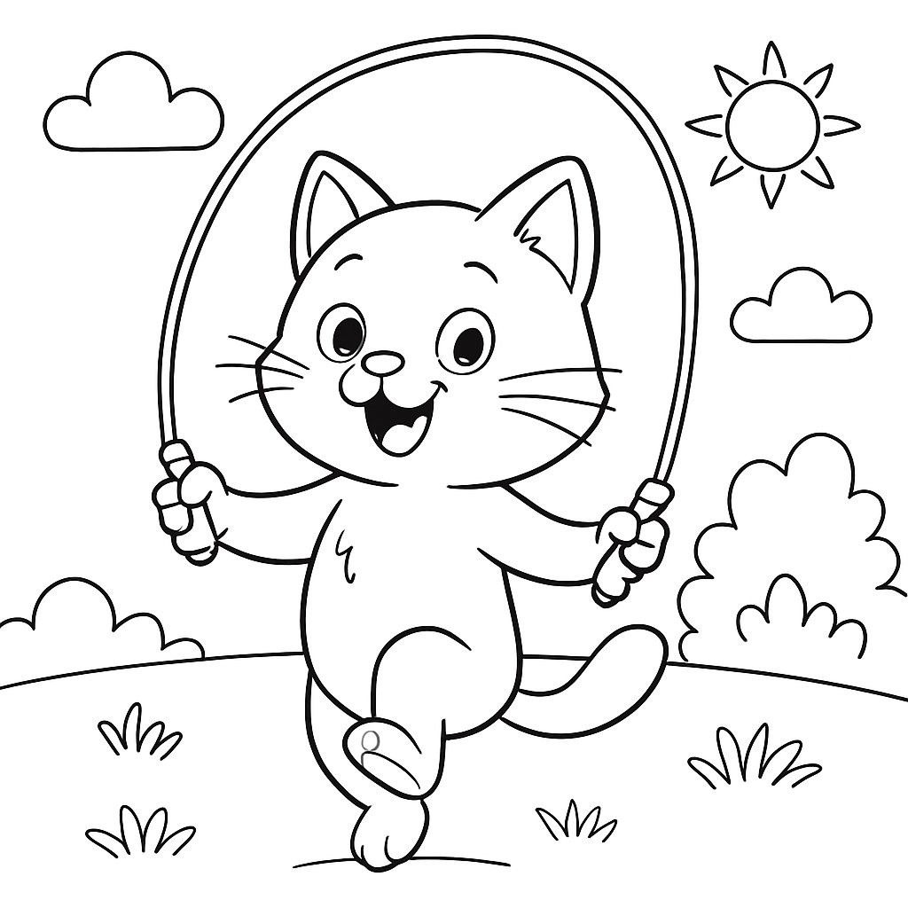 Gatos para colorear Dibujos para colorear e imprimir Gatos