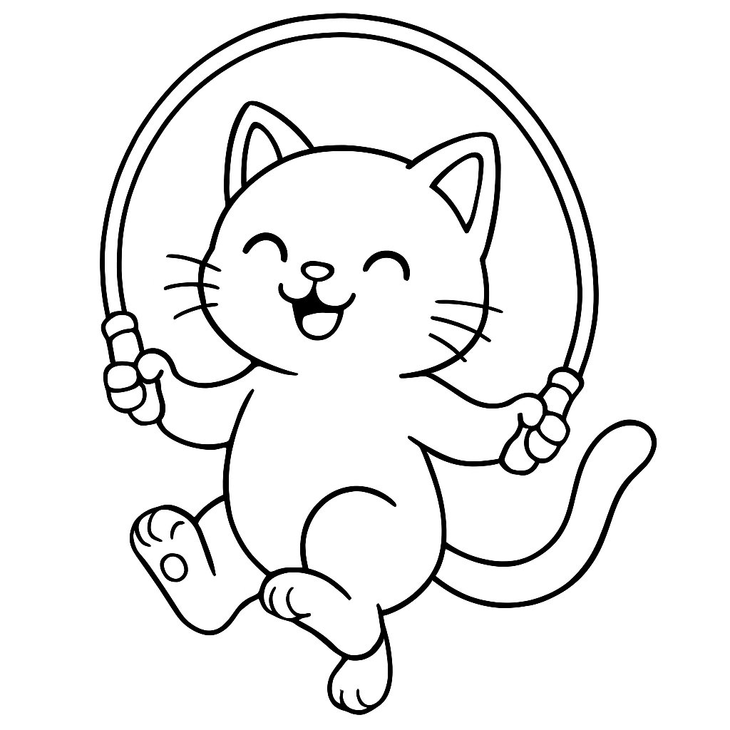 Gatos para colorear Dibujos para colorear e imprimir Gatos