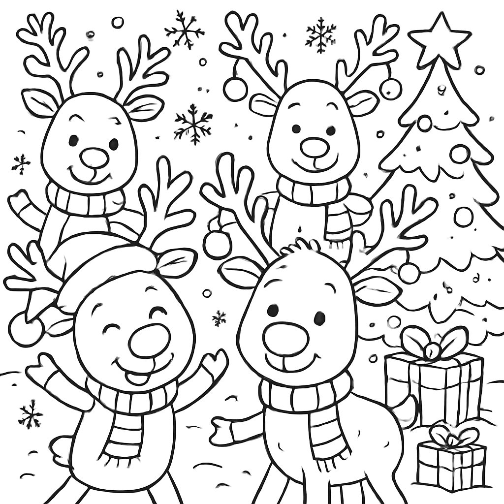 Imagen relacionada con Renos de Navidad