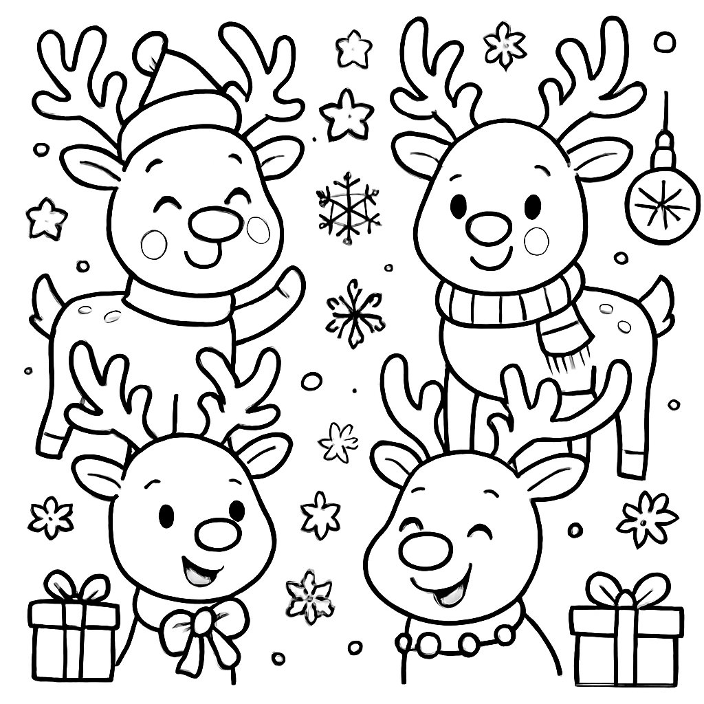 Imagen relacionada con Renos de Navidad