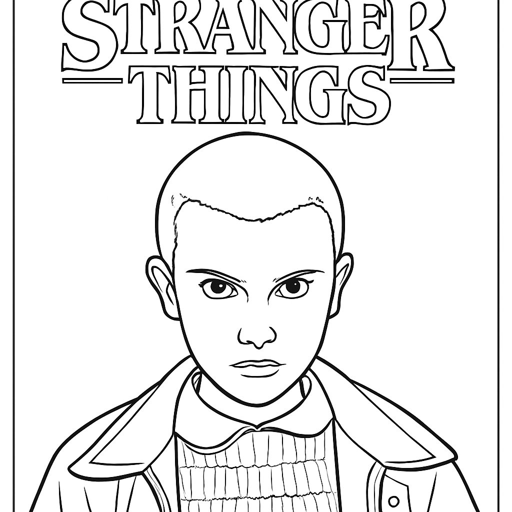 Descubre Los Mejores Dibujos Para Colorear De Stranger Things Descubre Los Mejores Dibujos Para Colorear De Stranger Things