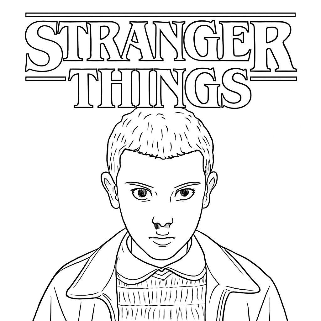 Descubre Los Mejores Dibujos Para Colorear De Stranger Things Descubre Los Mejores Dibujos Para Colorear De Stranger Things