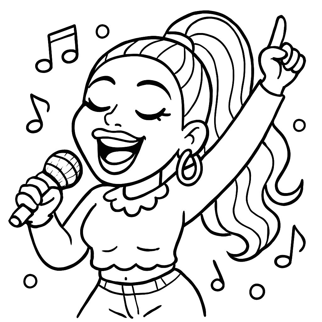 Dibujos para colorear e imprimir Rosalía